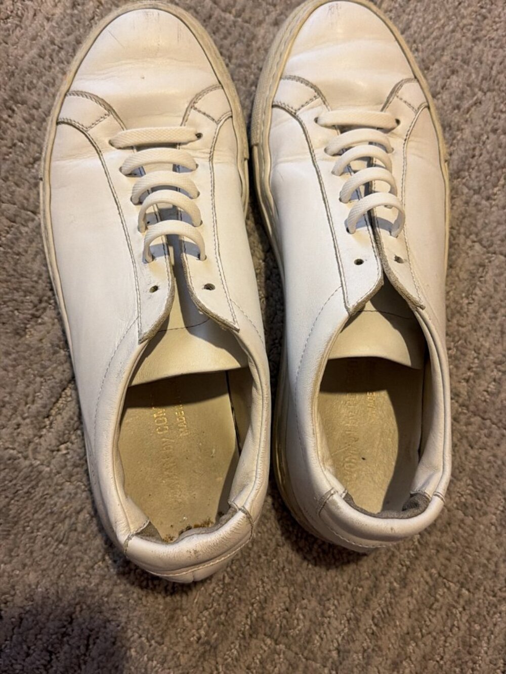 Common Projects Achilles Low Sneakers White EU 38